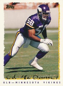 Ed McDaniel Minnesota Vikings 1995 Topps NFL #69